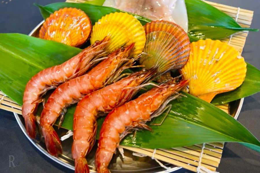 Assorted Grilled Seafood